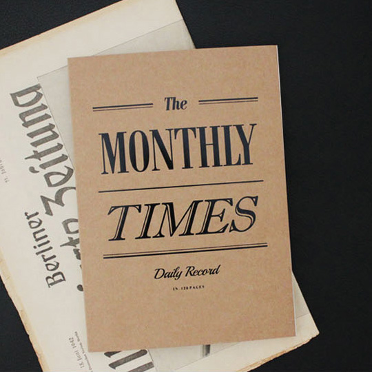 Планинг 'The Monthly Times'