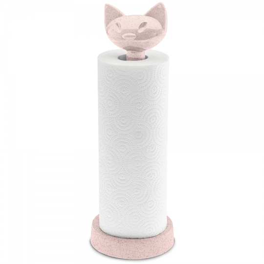 Держатель для бумажных полотенец 'Meow'  / Розовый
