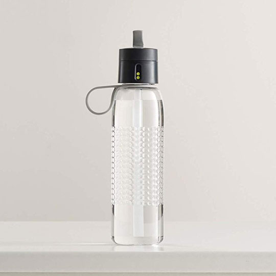 Бутылка для воды 750 мл 'Dot Active'  / Серая