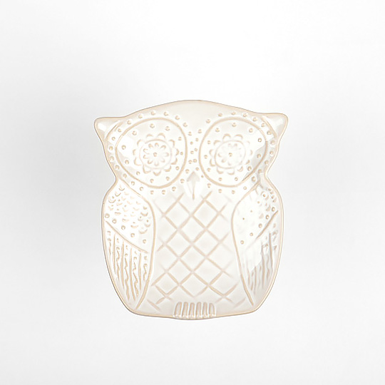 Тарелка 'White Owl'  / L