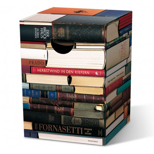 Табурет картонный сборный 'Bookworm'