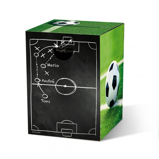 Табурет картонный сборный 'Soccer'