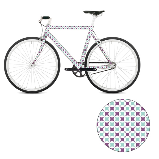 Наклейка на раму велосипеда 'Colore'  / Antoinette