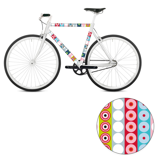 Наклейка на раму велосипеда 'Multicolored'  / Tonda