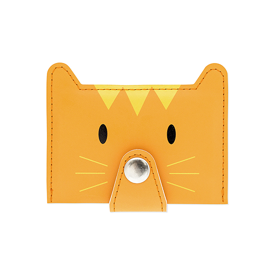 Кошелек для кредитных карт 'Zoo'  / Оранжевый