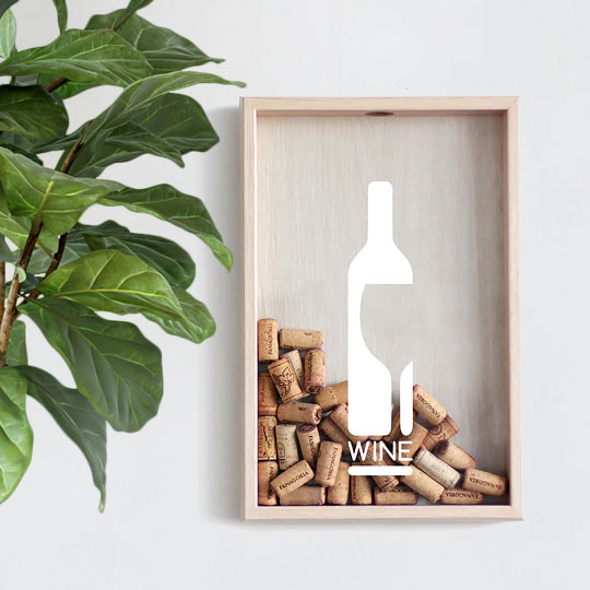 Рамка-копилка для винных пробок 'Wine'