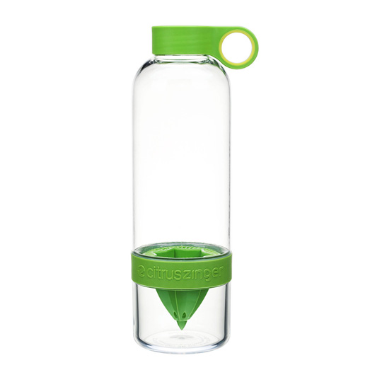 Бутылка с ёмкостью для цитрусовых 'Fresh'  / Зеленый