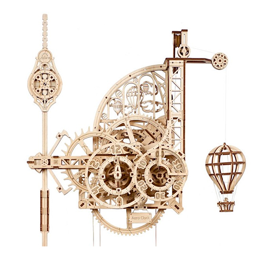 Сборная модель Ugears - Часы с маятником