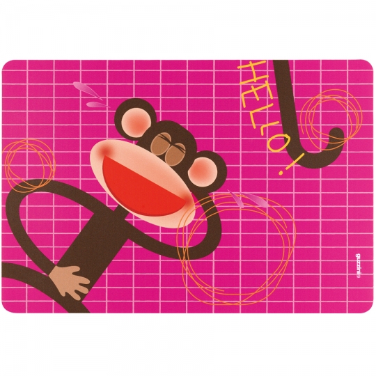 Коврик детский сервировочный 'Hello'  / Monkey