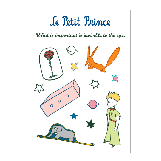 Татуировка переводная 'Little Prince'