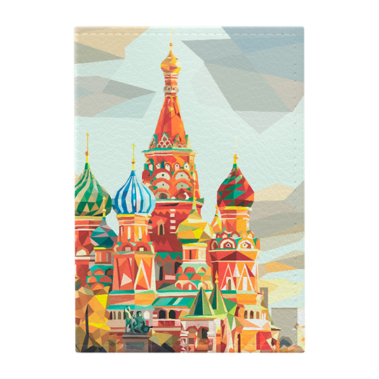 Обложка для паспорта 'Moscow Cathedral'