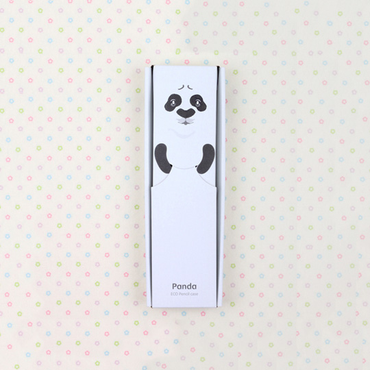 Карандаши, набор 5 шт. 'Face of Nature'  / Panda