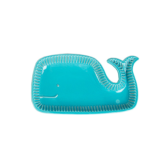 Тарелка 'Funny Whale'  / Голубой