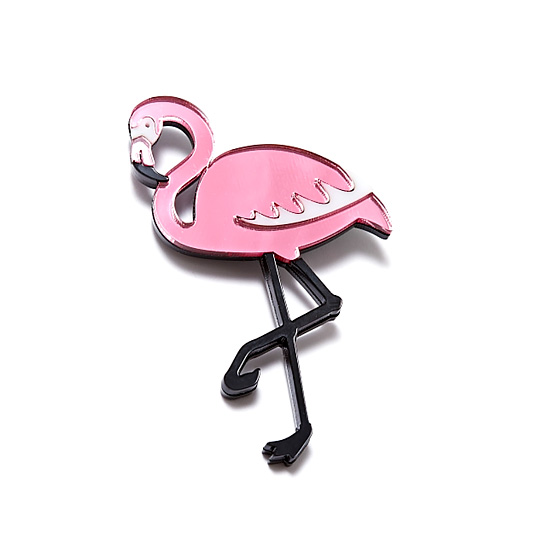 Брошь 'Flamingo'