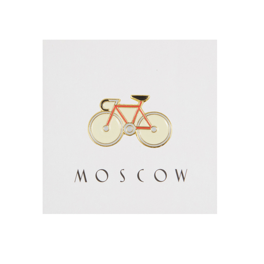 Значок 'Москва' - Велосипед