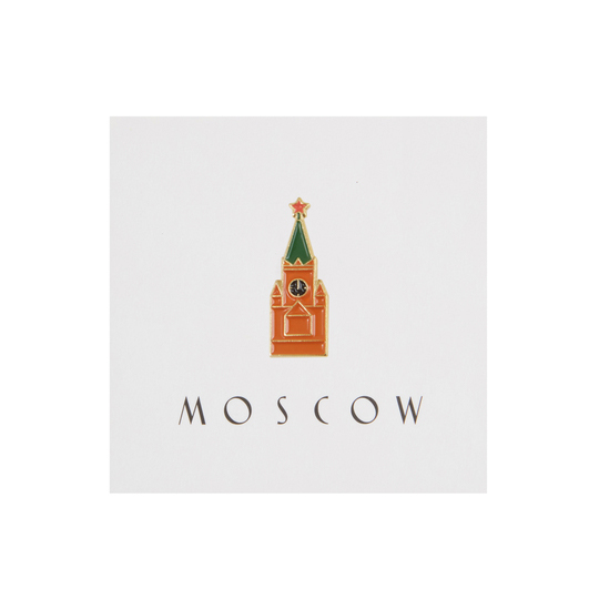 Значок 'Москва' - Спасская башня