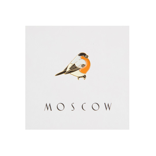 Значок 'Москва' - Снегирь