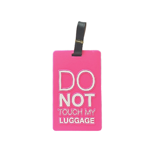Бирка для багажа 'Don't touch my luggage'