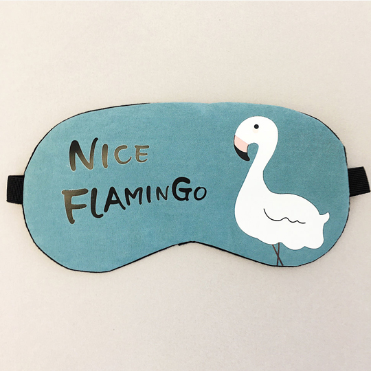 Маска для сна гелевая 'Nice Flamingo'
