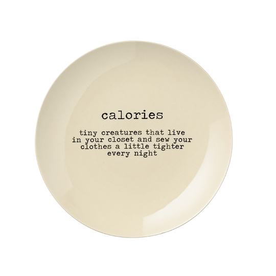 Тарелка 'Calories'