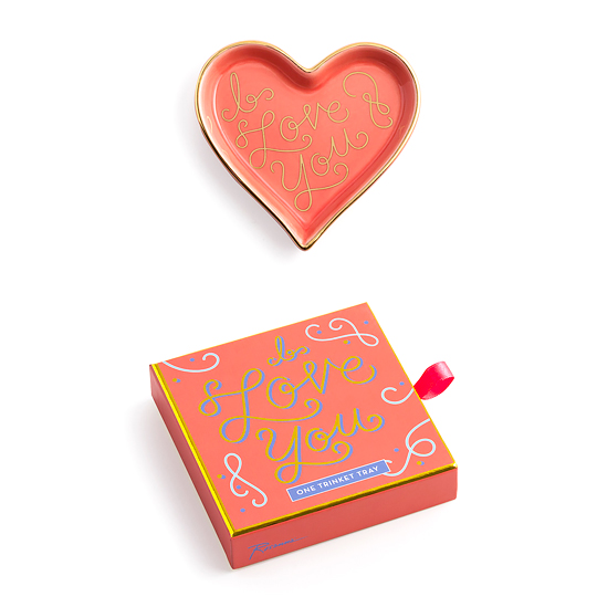 Подставка для мелочей в подарочной коробке 'I Love You'