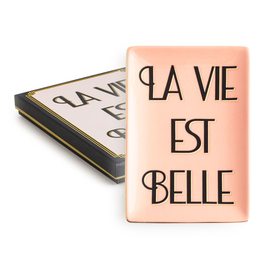 Блюдо в подарочной коробке 'La Vie Est Belle'