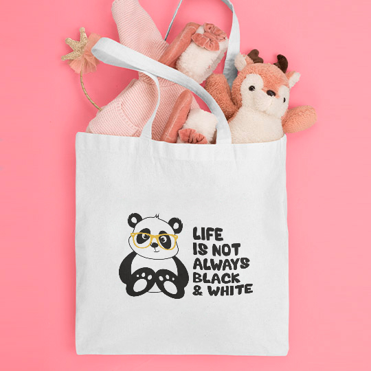 Сумка-шоппер 'Black and White Life'