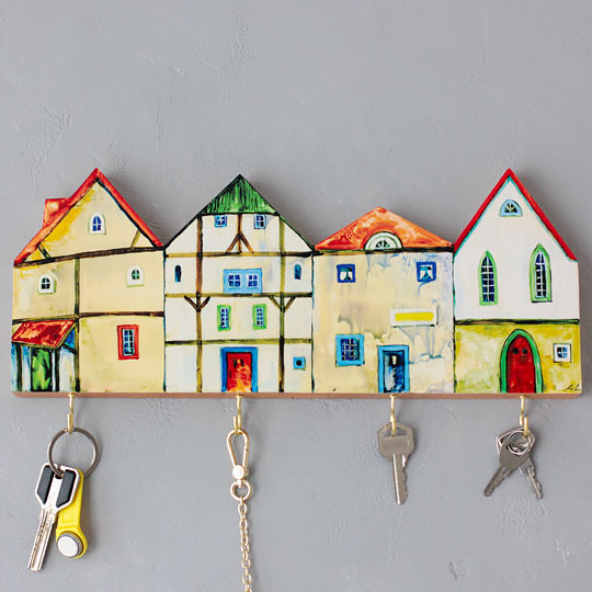 Ключница на 4 ключа 'House'