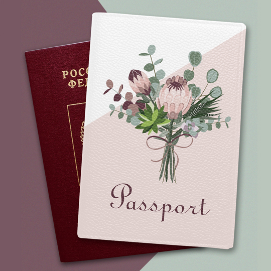 Обложка для паспорта 'Garden'