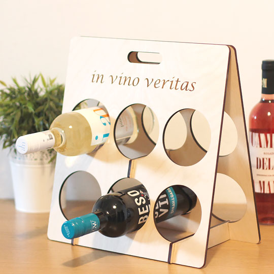 Подставка для бутылок 'In vino veritas'