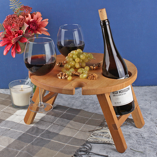 Столик-подставка под бутылку и бокалы 'Vino'