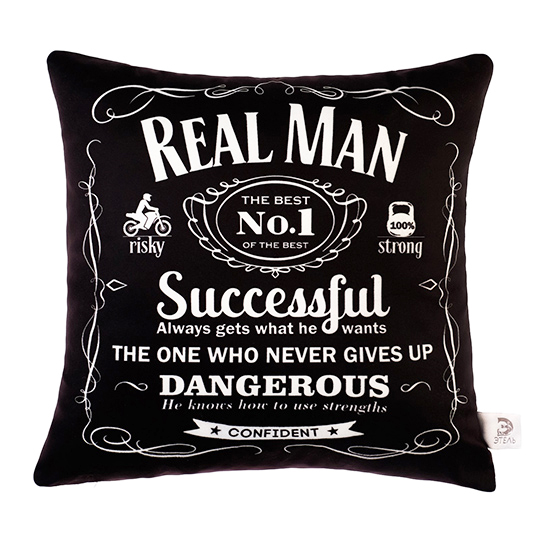 Подушка декоративная 'Real man'