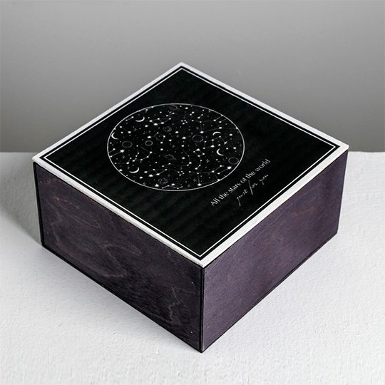 Коробка подарочная 'My space'