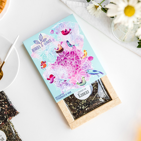 Чай ассорти в подарочной упаковке 'Magic berries'  / Birds