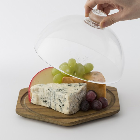 Тарелка для сыра с крышкой 'Modern'