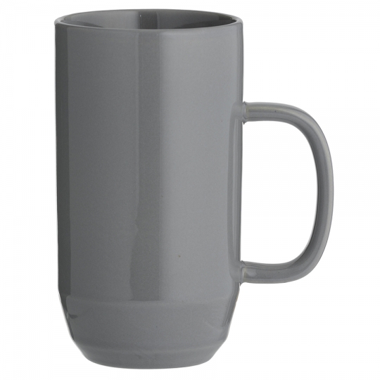 Чашка для латте 550 мл 'Classic'  / Тёмно-серый