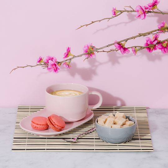 Чашка для капучино 'Sweet morning'  / Розовый