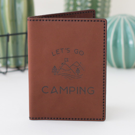 Обложка для паспорта 'Camping'