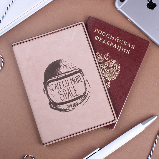 Обложка для паспорта 'Сosmonaut'