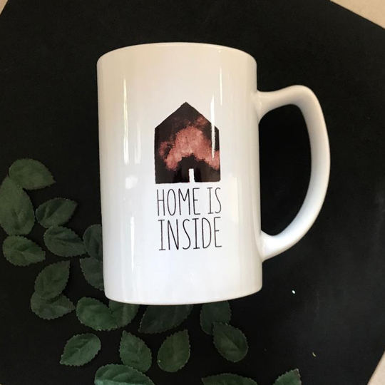 Кружка 'Home inside'