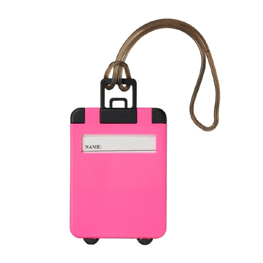 Бирка для багажа 'Luggage'  / Розовый