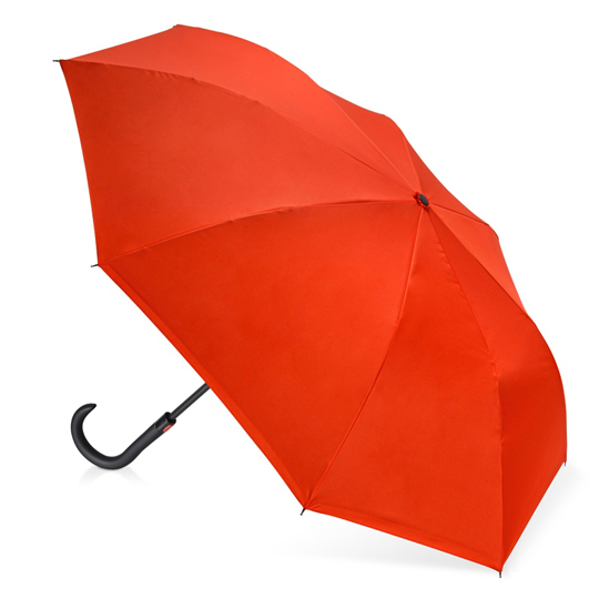 Зонт-трость обратный 'Inside'  / Оранжево-зелёный