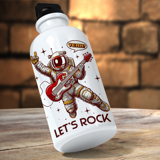 Бутылка с карабином 'Rock in Space'