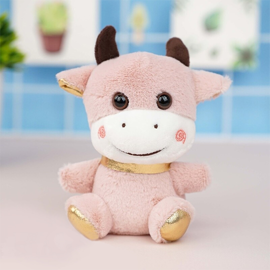 Брелок 'Cute Cow'  / Розовый