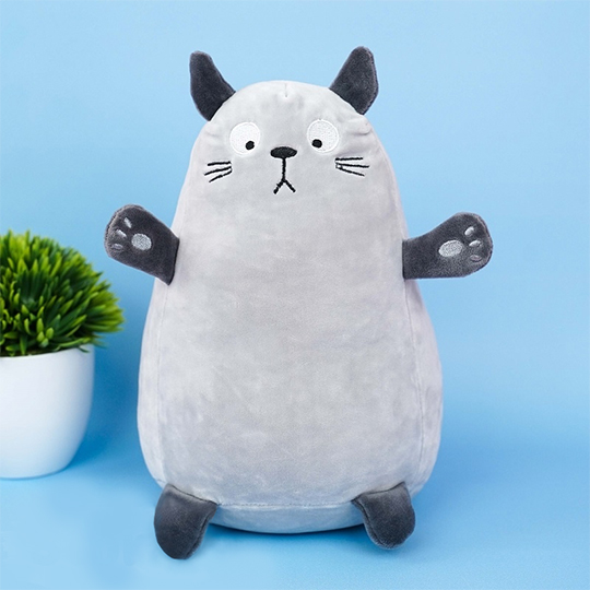 Подушка-игрушка 'Gray Cat'