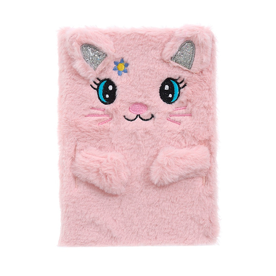 Блокнот 'Fluffy Cat'  / Розовый