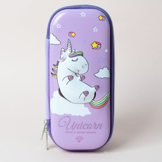Пенал 'Magic unicorn'  / Фиолетовый