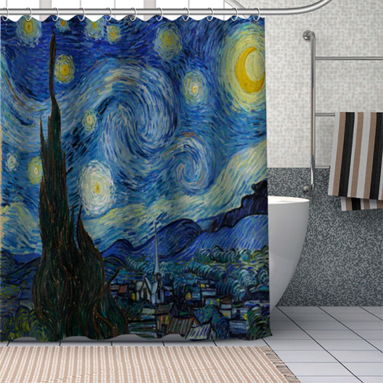 Шторка для ванны 'Van Gogh'