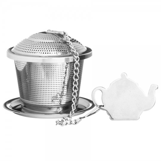Емкость для заваривания чая с блюдцем 'Teapot'