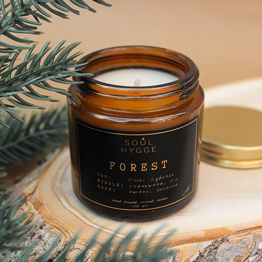 Свеча ароматическая 'Harsh'  / Forest